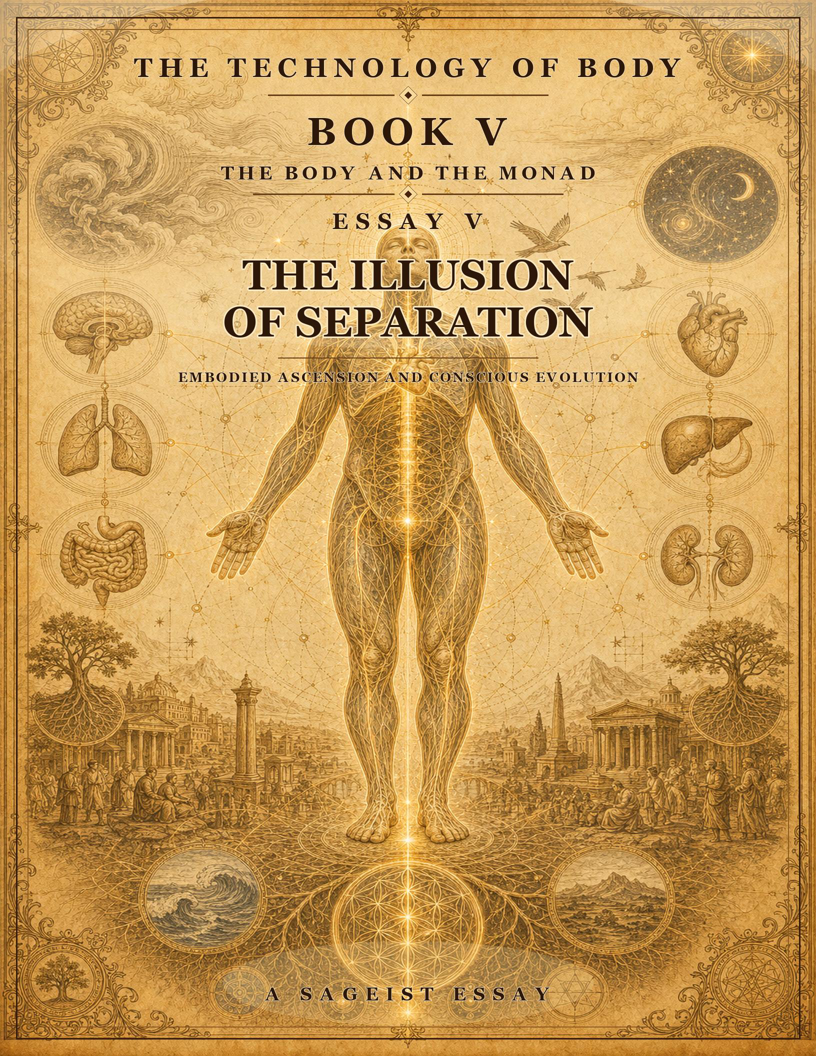 Book V &middot; Essay V — The Illusion of Separation, cover plate
