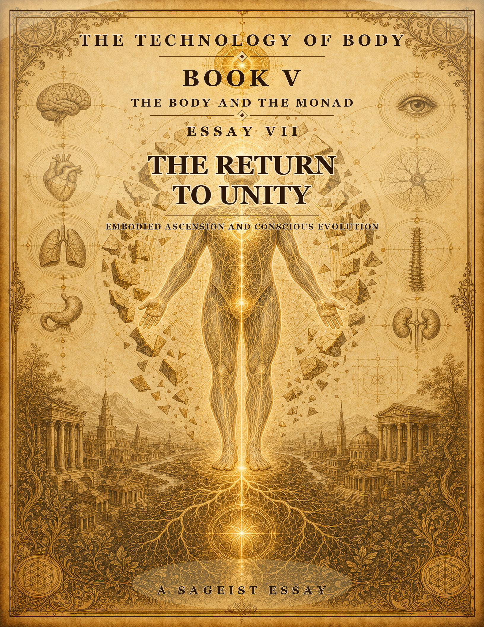 Book V &middot; Essay VII — The Return to Unity, cover plate
